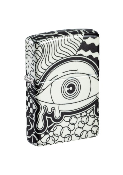Zippo 49193 Psychedelic Eye Design Çakmak Çok Renkli