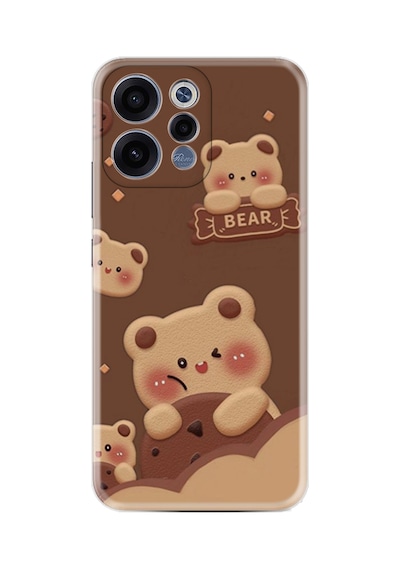Oppo Reno 15 / 15f 5g Kılıf Boutique Baskılı Resimli Bears Pcode -032