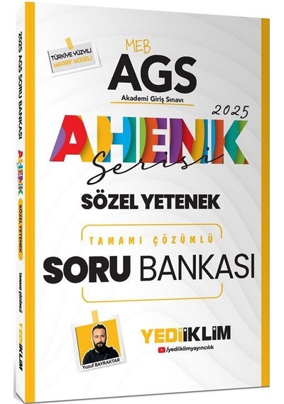 2025 Meb Ags Ahenk Serisi Sözel Yetenek Tamamı Çözümlü Soru Ba...