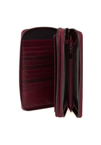 Bilik Deri Bordo Unisex Portföy & Clutch Çanta Ar P-715-cr Acı Kahverengi