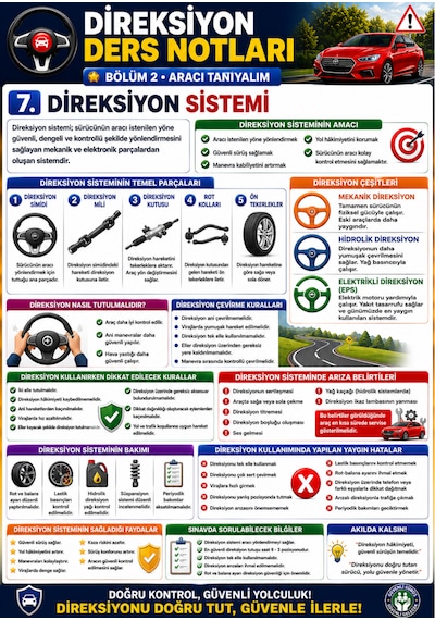 Direksiyon Sınav Hazırlık Kitabı 325 Sayfa