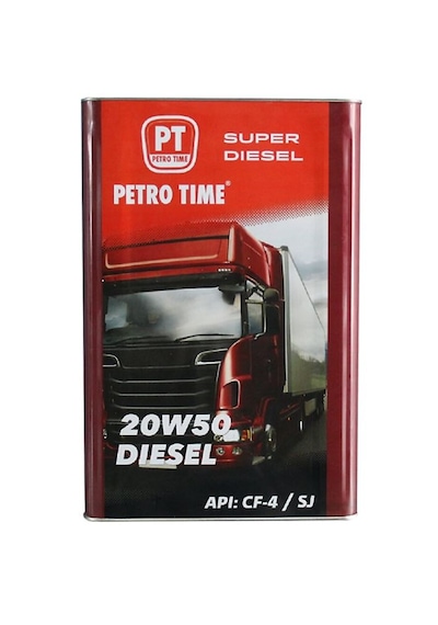 Petro Time Turbo 20W-50 Motor Yağı 16 L