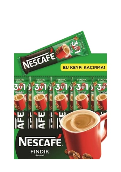 Nescafe 3in1 Fındıklı Kahve 48'li