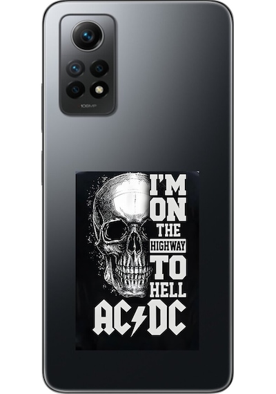 Xiaomi Redmi Note 12 Pro Uyumlu Şeffaf Kılıf Ac/dc Tasarımlı