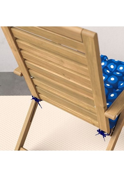 Ikea Klösan Dış Mekan Sandalye Minderi, Koyu Mavi, 45x116 Cm