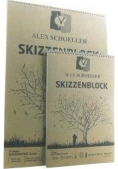 Skizzenblock Kraft Eskiz Defteri 15 Yaprak 90Gr 25X35Cm