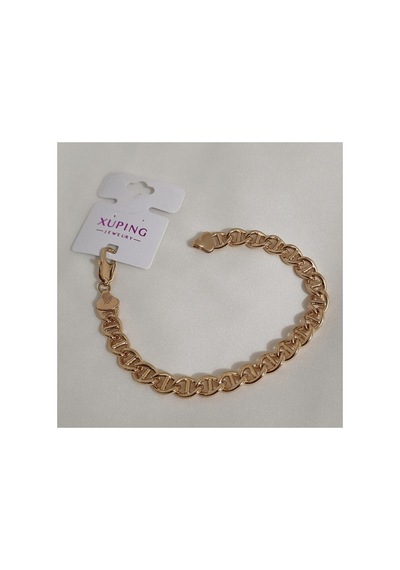 Xuping Vıp Kaliteli Antialerjik Sarmal Zincir Tasarımlı Rose Gold Bileklik Rose Gold