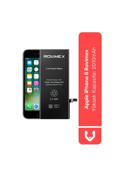 Apple iPhone  Uyumlu  6g Yüksek Kapasite Batarya Pil - 2400 Mah