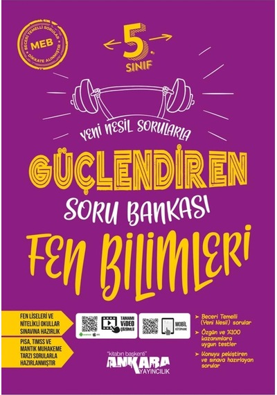 5. Sınıf Fen Bilimleri Güçlendiren Soru Bankası 2023-24 Dönemi