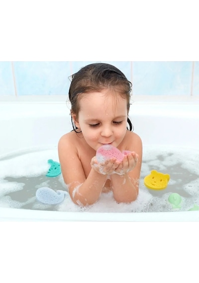 Babyjem Yumuşak Bebek Banyo Yıkama Süngeri 4 Adet