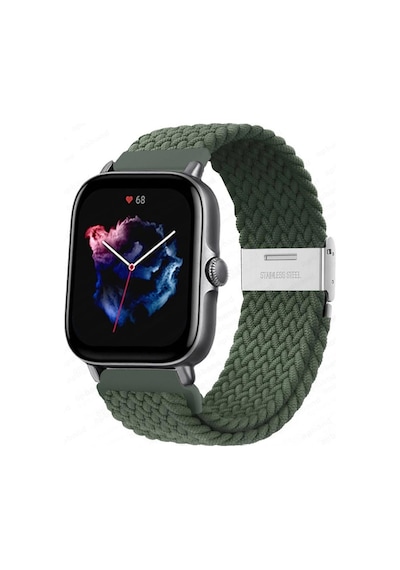 Huawei Watch Gt4 41mm / Üniversal-garmin-mibro-vivo Akıllı Saat 18mm Kordon Metal Klipsli Flexi Örgü