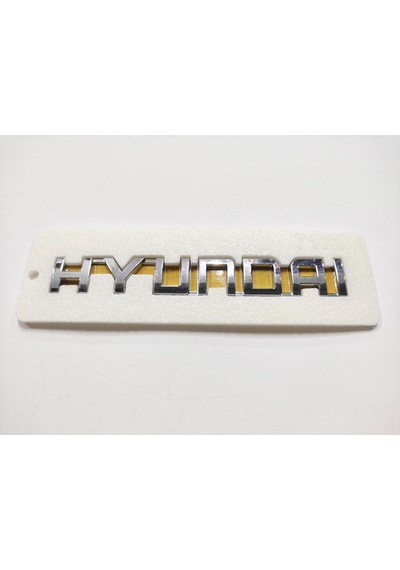 Hyundai Arma Accent 06-10 Bagaj Yazısı Yapıştırma 14cmx2cm 7172
