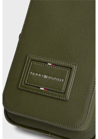 Tommy Hilfiger Logolu Ayarlanabilir Askılı Çanta Erkek Çanta Am0am14466 Gyy Yeşil
