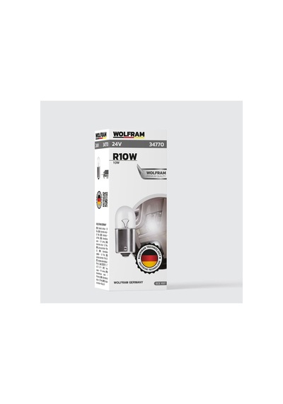 R10w Ampul 67 24v 10w 1 Paket 10 Adet - Wolfram 34770