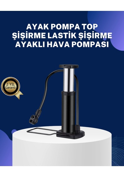 Ayakla Kullanılan Hava Pompası Araç Ve Bisiklet İçin Uygun 1