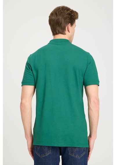 Wrangler Regular Fit Polo Yaka Yeşil Erkek T-shirt W7d5k4xx2t300 Yeşil