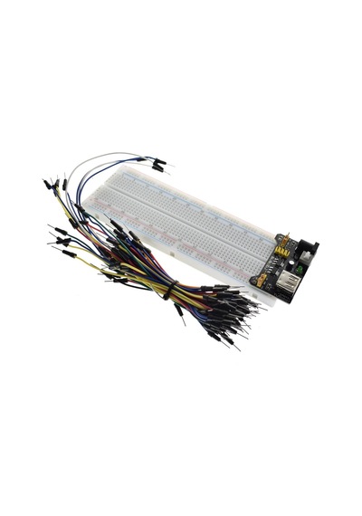 Breadboard Seti - Mb-102 + 65 Parça Kablo Seti + Bb. Güç Kaynağı