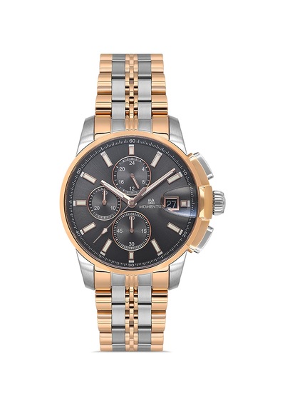 Momentus Sm385t-05sr Erkek Kol Saati Metalik