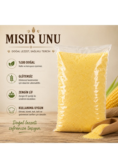 Memiş Ağa Mısır Unu 1000 Gr