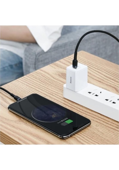 Baseus Cafule Series Type-c To Apple iPhone Uyumlu Pd18w Hızlı Şarj Kablosu 1 Metre