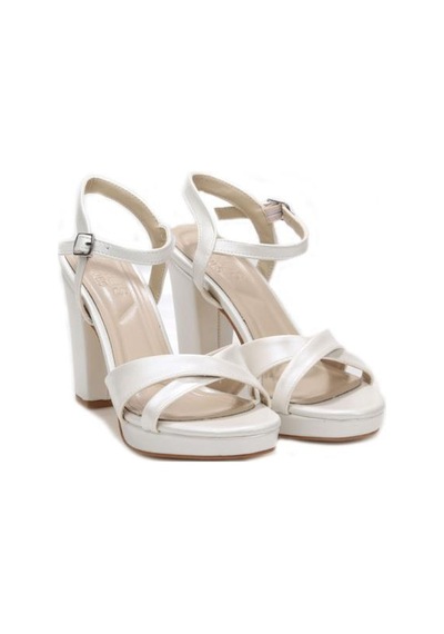 Papuçcity Tamer 03146 10 Cm Platform Topuklu Kadın Abiye Ayakkabı SEDEF