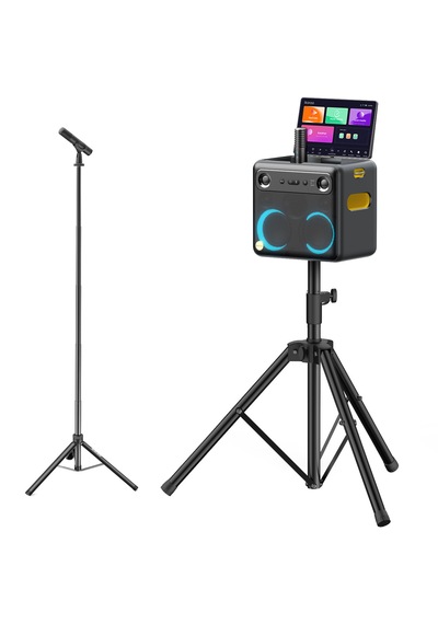 Ikarao Break X2 Partybox Hoparlör Karaoke Set + Mikrofon Stand