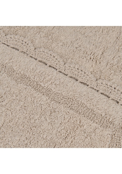 Soft Lace 2'li Banyo Paspası - Bej - 40x60 Cm + 60x90 Cm Çok Renkli
