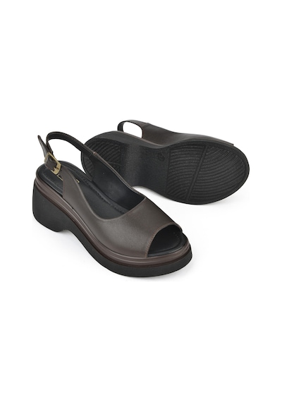 Ziya, Kadın Hakiki Deri Topuklu Sandalet 151992z64003 Kahve 151992z64003 300 Kahve Ziya, Kadın Hakiki Deri Topuklu Sandalet 151992z64003 Kahve 151992z64003 300 Kahve