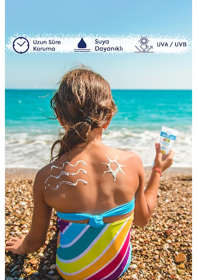 Kids Çocuk Güneş Kremi Spf 50+ Uva Uvb Leke Karşıtı Yüksek Koruma + E Vitamini 50 Ml