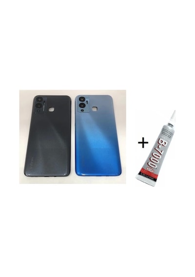 İnfinix Hot 12 Plus Arka Batarya Pil Kapağı Mavi