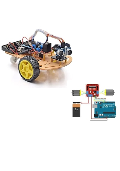 Emes Robotik 2wd Çizgi Izleyen Ve Engelden Kaçan Bluetooth Kontro