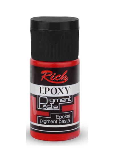 Epoksi Pigment Pasta 20cc. 11368 Bayrak Kırmızı Bayrak Kırmızı