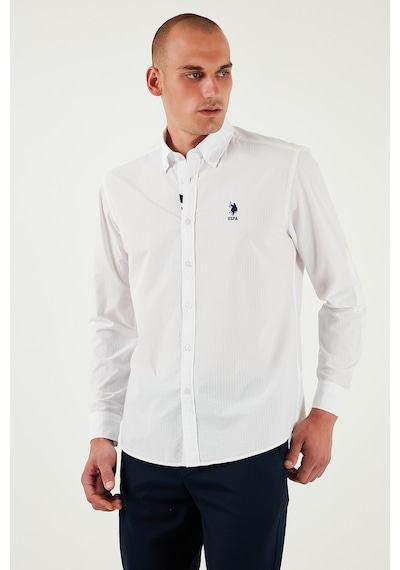 U.S. Polo Assn. U.s. Polo Assn Erkek Gömlek G081sz0042170101 Beyaz Beyaz U.S. Polo Assn. U.s. Polo Assn Erkek Gömlek G081sz0042170101 Beyaz Beyaz