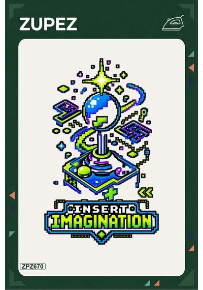 Zpz670 Insert Imagination Ütüyle Uygulanabilir Transfer Baskı - 911529883