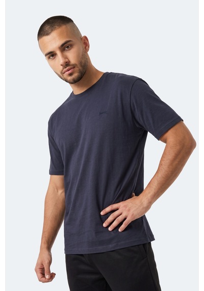 Slazenger Kodex Erkek Oversıze Lacivert Tişört