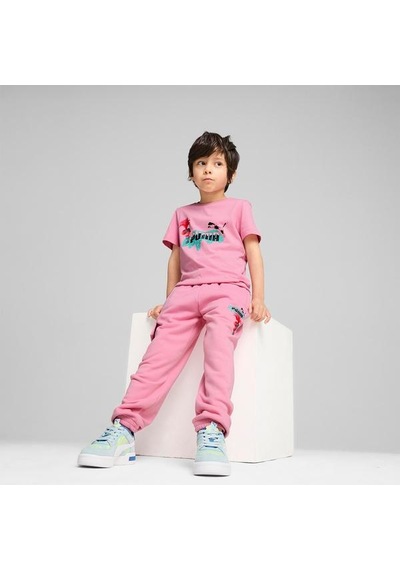 Puma Puma X Trolls Erkek Çocuk Pembe Tişört Pembe