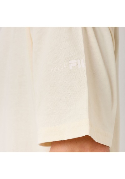 Beyaz Fila Erkek T-shirt Delgado Fam0564 Beyaz