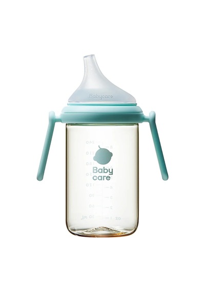 Baby Care Nopayon Pro Biberon 6-12 Ay Alıştırma Bardağı Mavi