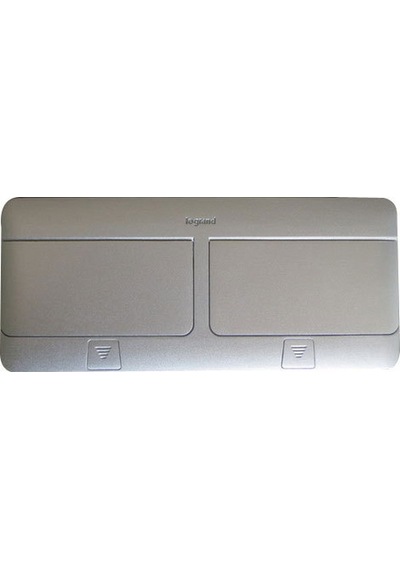 054013 Legrand 8 2X4 Modül Donatılabilir Buat Mat Alüminyum