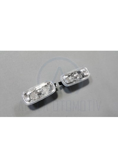 2 x AUDİ A3 8P 2003-2013 ÇAMURLUK SİNYALİ TAKIM BEYAZ
