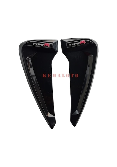 Koto Çamurluk Venti Çamurluk Rüzgarlığı Piano Black 2 Adet Logolu