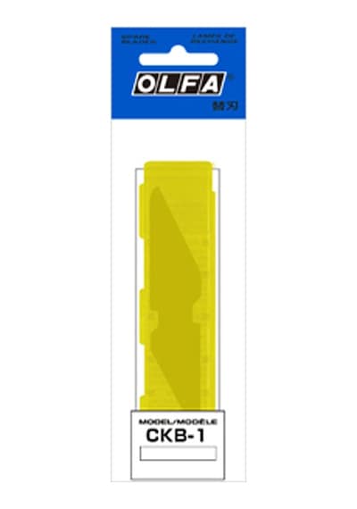 Olfa Ckb-1 Çift Yönlü Maket Bıçağı Yedeği 2 Li