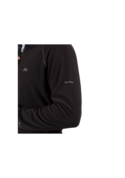 Trespass Maflmftr0004 Faxfleet Male Fleece At100 Black Erkek Polar 001