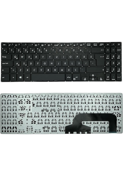 Asya.Depo Asus Uyumlu A507U Klavye Tuş Takımı Siyah Tr