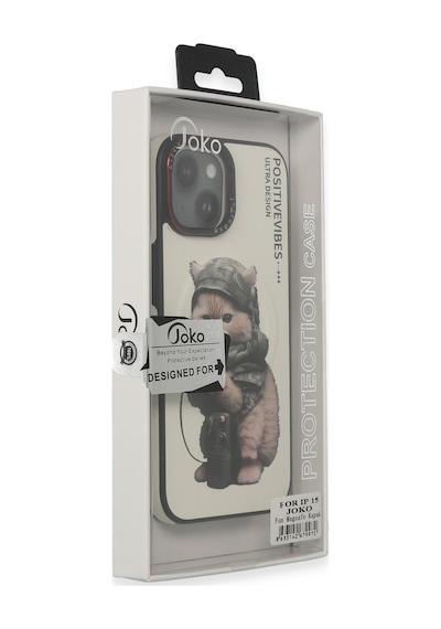 Zengemtx Joko Apple Uyumlu iPhone 13 Fun Magsafe Kapak - Pembe