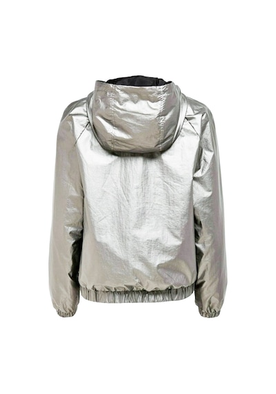 Only Onlerin Metallic Jacket Otw Silver Kadın Günlük Ceket 15244657-SILVER Gri
