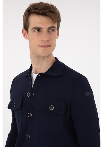 U.s. Polo Assn. Erkek Lacivert Hırka Triko 50294169-vr033 Lacivert