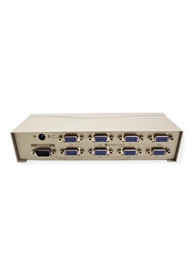 Mate 8 Port Video Splitter Vga Splitter Adaptör Destekli Vga Görüntü
