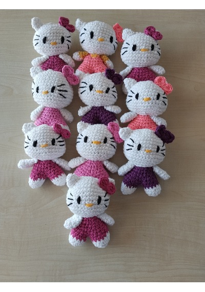 Hello Kitty Anahtarlik Çok Renkli