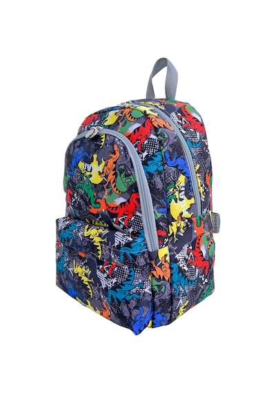 Superbag Erkek Çocuk Ilkokul Çantası Dinazor Desenli Sırt Çantası Beslenmelik Ve Kalemlik 3'lü Set